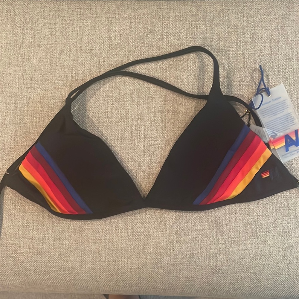 Aviator Nation- Bikini Top- Large- NWT